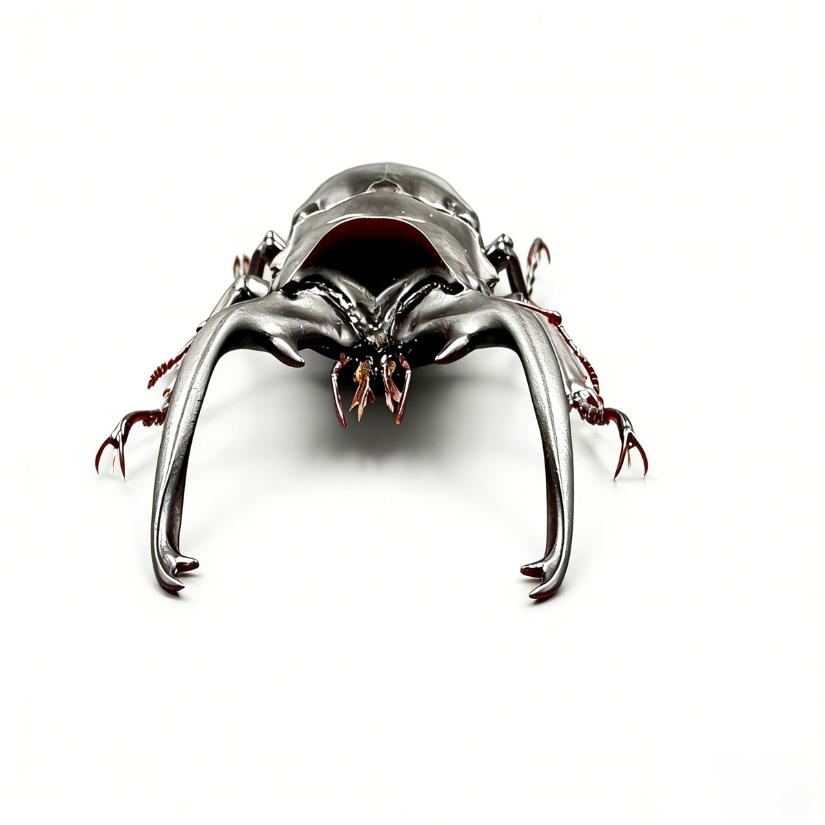 Dalmanni Stag Beetle artificial hand-painted epoxy resin refrigerator magnet — view 4