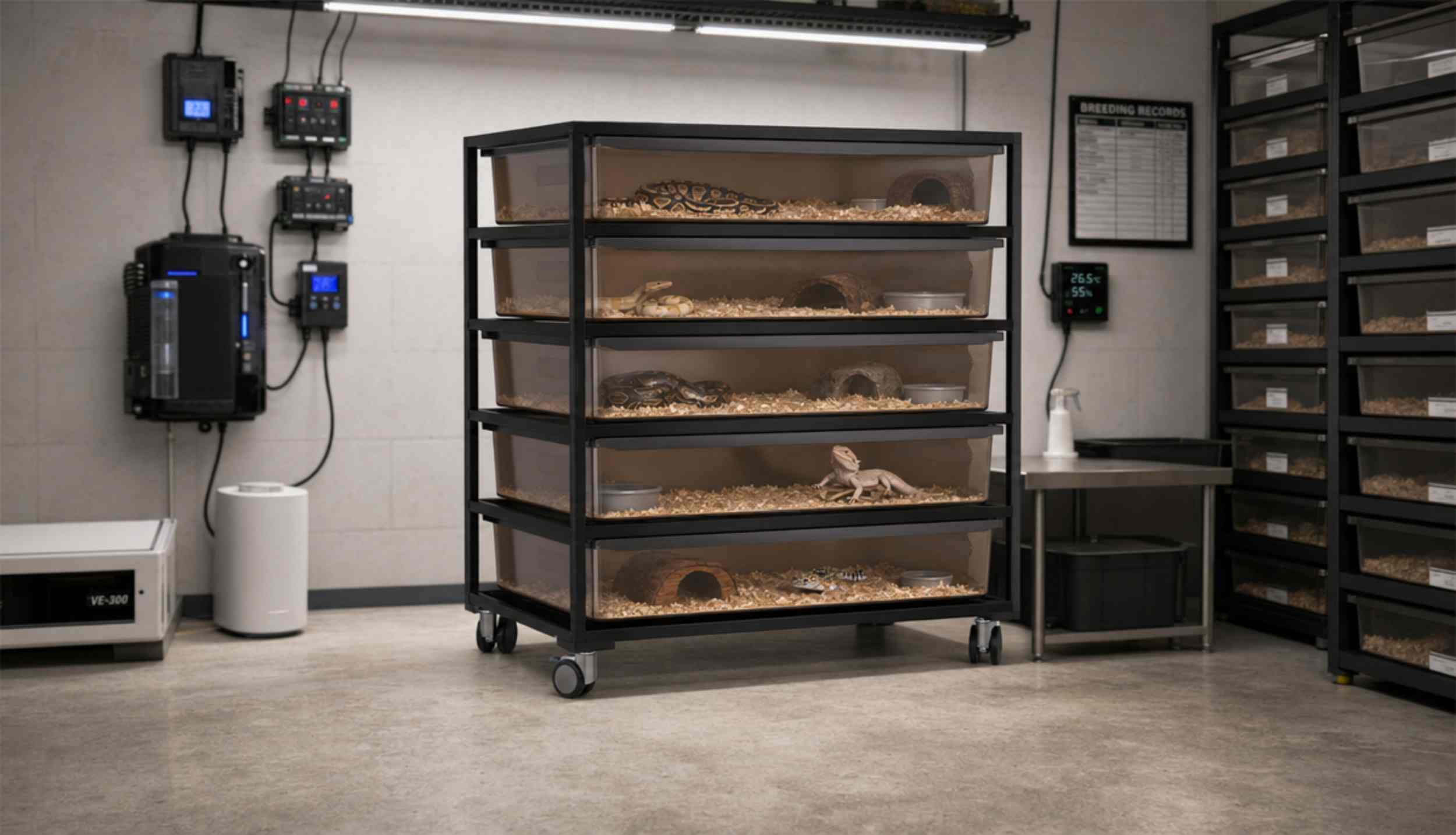2026 NS6090 reptile rack update