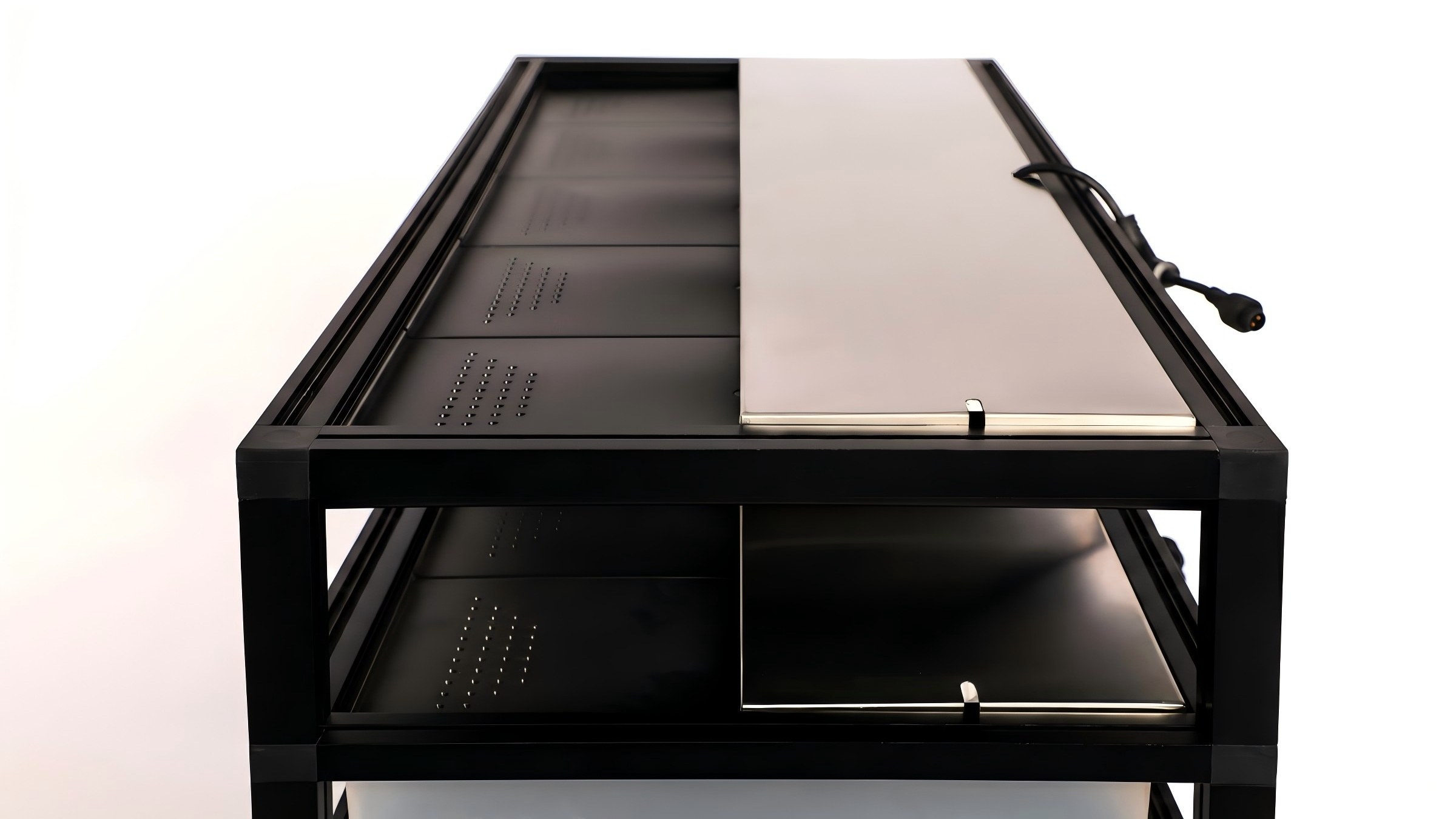 Reptile rack heating setup guide