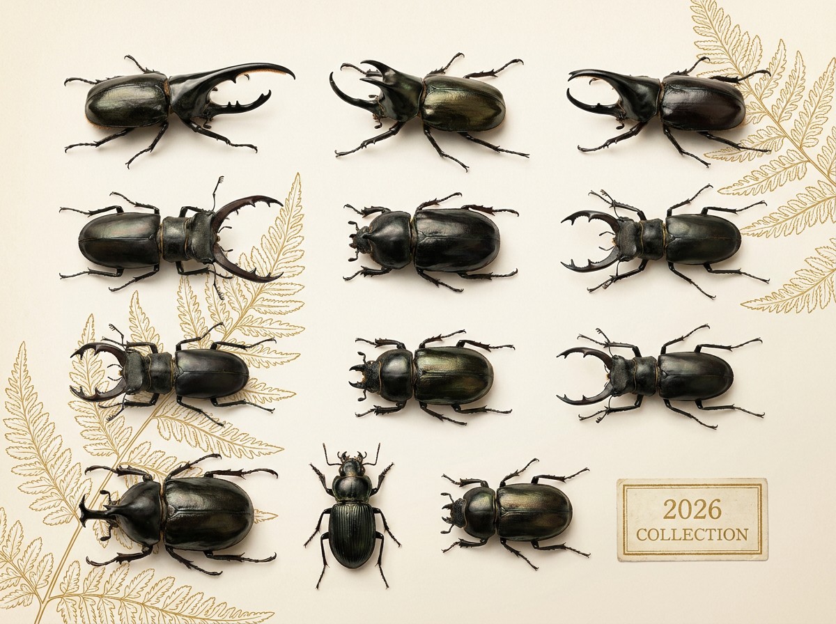 Introducing the 2026 Beetle Magnet Collection — 14 Species at True 1:1 Scale - Stellar Start